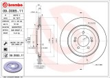 BREMBO 09.D085.11 PRIME LINE - UV Coated Disc frana