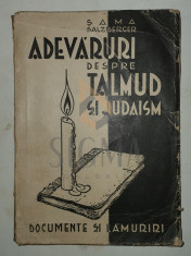 ADEVARURI DESPRE TALMUD SI JUDAISM - SAMA SALZBERGER foto