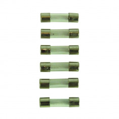 Set 6 sigurante auto Carpoint de sticla 2A , lungime 20 mm , pentru radio AutoDrive ProParts