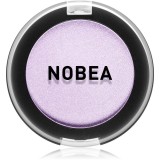 NOBEA Day-to-Day Mono Eyeshadow fard ochi cu particule stralucitoare culoare Baby pink 3.5 g