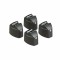 Set de picioare cu montaj in puncte de fixare pentru bare portbagaj Kargo si Kargo-Plus 2 bare - Ford Tourneo Custom 08/23&gt; Volkswagen Transporter T7