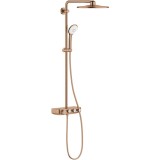 Sistem de dus Grohe Euphoria SmartControl 310 26507DL0, termostat, 310 mm, aparent, mat, cupru