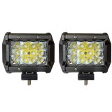 Set 2 x proiectoare auto LED, 120W/set, 10/30V, Universal