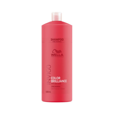 Sampon pentru par vopsit, Wella Professionals, Color Brilliance Fine-Normal, 1000ml foto