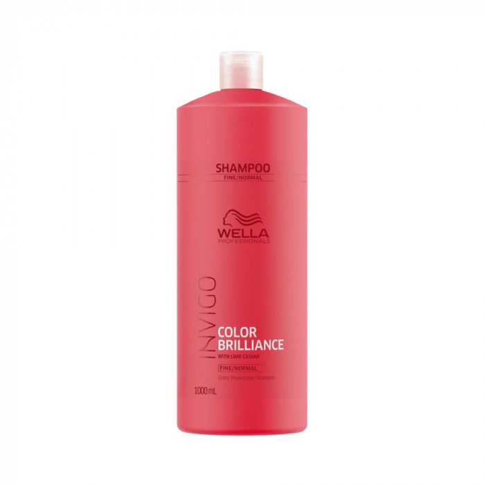 Sampon pentru par vopsit, Wella Professionals, Color Brilliance Fine-Normal, 1000ml