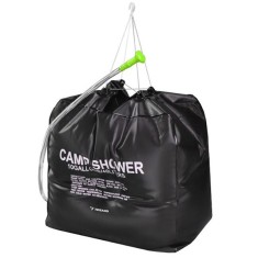 Dus solar turistic, camping, Trizand, portabil, cu furtun, agatatoare, 40 L, 40x40x24 cm foto