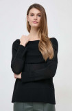 Max Mara Leisure pulover de l&acirc;nă femei, culoarea negru, light 2416360000000