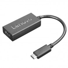 Adaptor laptop Lenovo USB-C (tata) la HDMI 2.0b (mama), negru