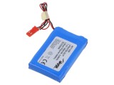 Acumulator Li-Po 7,4V 1358mAh AKYGA cu conector JST SYP-02T-1