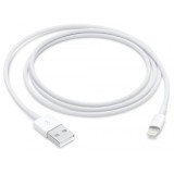 Cablu Date si Incarcare USB-A - Lightning OEM, 18W, 1m, Alb, Apple