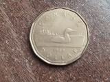 C50 - Moneda foarte veche - Canada - 1 dolar - 1989, America de Nord