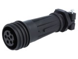 Conector circular cu 5 pini exterior, prin rotire