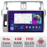 Navigatie Toyota Landcruiser J150 Prado 2014-2017 B-065 Android Ecran QLED octa core 4+64 carplay android auto KIT-065+EDT-E310V3