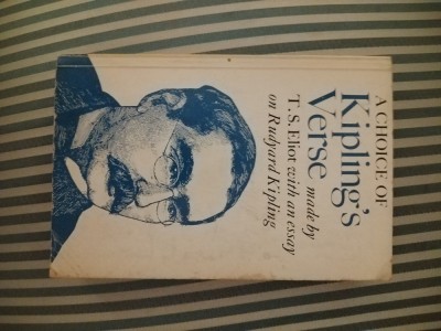 A Choise of Kipling&amp;#039;s Verse made by T.S. Eliot with an essay on Rudyard Kipling foto