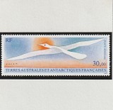 Taaf 1990 - Colonii franceze , Arta , Fauna , Pictura , pasare, dantelat , MNH ,Mi.270, Nestampilat