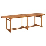 Cumpara ieftin Masa de gradina, 280x90x75 cm, lemn masiv de acacia