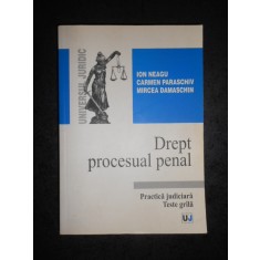 ION NEAGU - DREPT PROCESUAL PENAL. PRACTICA JUDICIATA, TESTE GRILA