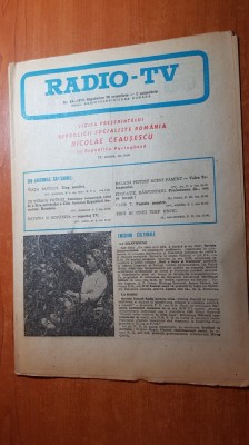 revista radio-tv saptamana 26 octombrie-1 noiembrie 1975 foto