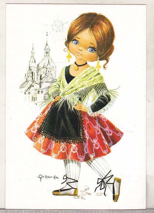 bnk cp Spania - Costume - Aragon - necirculata