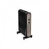 Radiator (calorifer) pe ulei, negru, 2.4kW, tip TRH24E, Trotec