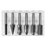 Cumpara ieftin Set freze pentru metal, 6.0 mm, 6 buc Yato YT-61711