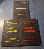 Trilogia carunta 3 volume Adrian Paunescu cu autograf pe fiecare volum