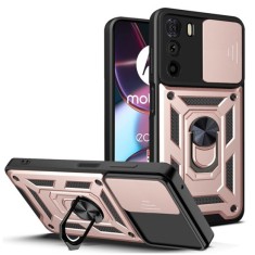 Husa pentru Motorola Edge 30 - Techsuit CamShield Series - Rose Gold