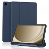 Husa pentru Samsung Galaxy Tab A11+ / Tab A9+, Techsuit, Flex Trifold, Bleumarin