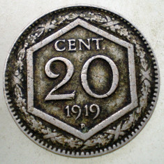 1.939 ITALIA 20 CENTESIMI 1919 R