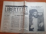 ziarul libertatea 5 - 6 noiembrie 1990- sadoveanu dincolo de efigie