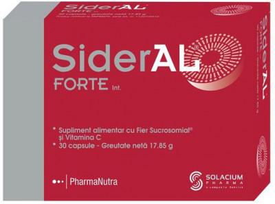 Sideral Forte, 30 capsule, Solacium foto