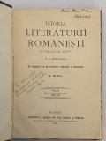 Nicolae Iorga - Istoria Literaturii Romanesti - Prima EDITIE 1908