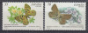 SPANIA 2000 FAUNA FLUTURI SPECII RARE SERIE MNH, Germania, Nestampilat