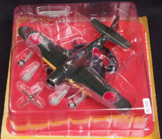 Macheta avion Mitsubishi A7M2 Reppu IXO scara 1:72 foto