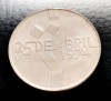 PORTUGALIA - 100 Escudos 1974 - Argint - Revolutia Garoafelor, Europa