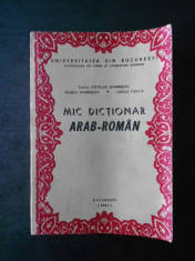 NICOLAE DOBRISAN, MARIA DOBRISAN, DOINA DINCA - MIC DICTIONAR ARAB-ROMAN (1981) foto