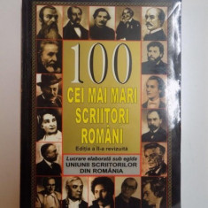 100 CEI MAI MARI SCRIITORI ROMANI