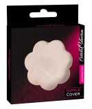 Autocolante Mamelon Cottelli Forma Floare Textil Gel Siliconic 6 Perechi Diametru 6.5cm Unica Folosinta