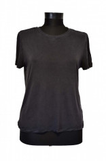 Tricou basic negru 36-S foto