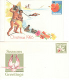 Papua Noua Guinee.Lot 2 buc. scrisori intreg postal necirculate PL.61