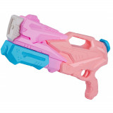 Pistol cu apa pentru copii 6 ani+, rezervor 770ml pentru piscina/plaja, 3 duze roz, Oem