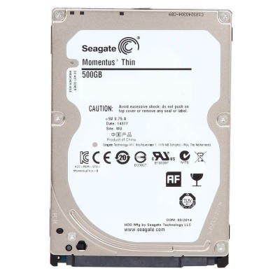 Hard Disk Laptop Seagate THIN ST500LM021, 500GB, 7200rpm, 32MB, SATA 3 foto