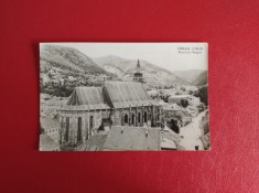 CARTE POSTALA - RPR - ORASUL STALIN - BISERICA NEAGRA