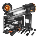 Aspirator auto portabil, fara fir, 4 in 1, 100W 6000mAh, Kraft