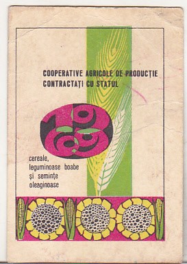 bnk cld Calendar de buzunar 1969 - Departamentul valorificarii cerealelor foto