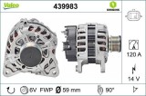 Alternator Dacia Dokker, Duster, Duster SUV, Lodgy, Logan II, Logan Mcv II, Sandero II; Renault Captur I, Clio IV, Duster, Fluence, Kadjar Motor 1.5