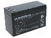 Acumulator Plumb Acid 12V 8Ah EUROPOWER EV 9-12 UPS, Backup Alimentare, 151x65x100mm