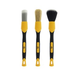 Set 3 pensule detailing, interior-exterior, cu adaptor cu cot, BLN0520 Billionaire