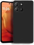BestCase&reg; Husa Premium Silicon pentru Motorola Moto G15, Negru