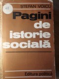 PAGINI DE ISTORIE SOCIALA. SELECTIE DE ARTICOLE SI STUDII DIN PERIOADA 1935-1939-STEFAN VOICU